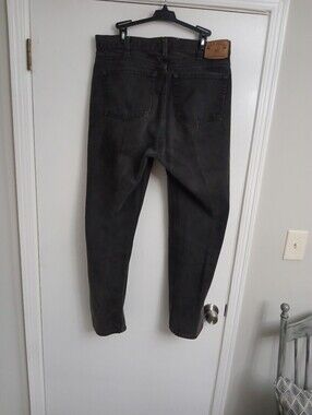 Black  Vintage 1991 Gap Denim Easy Fit Jeans Men's Size 36x30